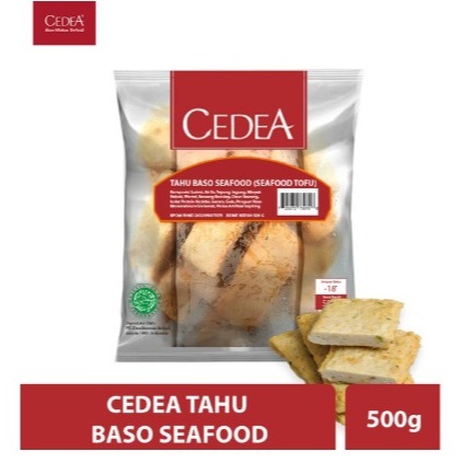 

CEDEA Tahu Baso Seafood 500gr - GOSEND GRAB Only!!!