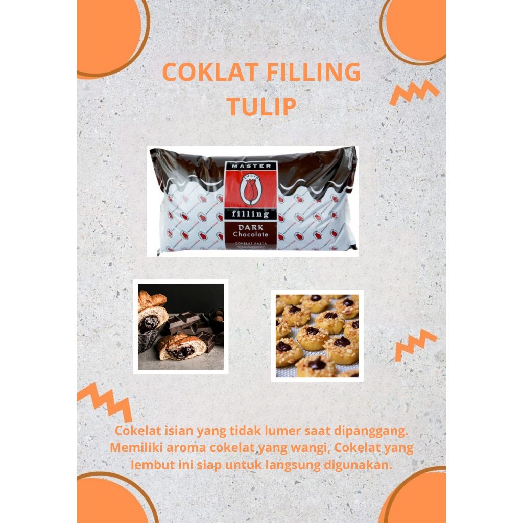 

TULIP Coklat pasta filling 5 kg