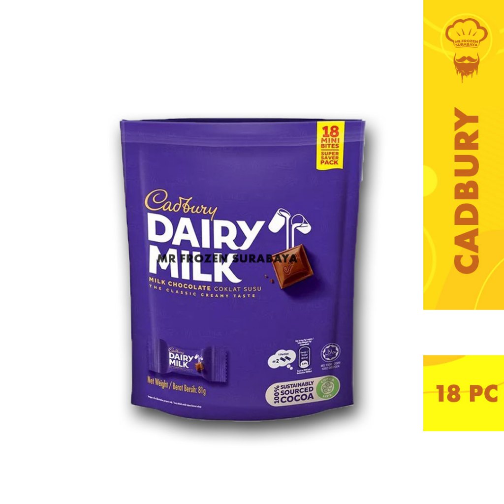 

Cadbury Pouch Party Size isi 18pc