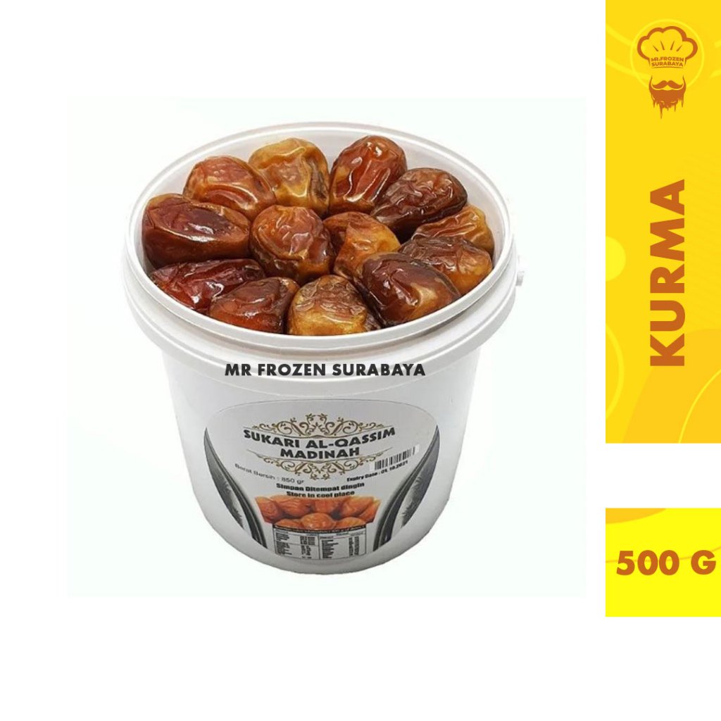 

Kurma Al Qaseem Ember / Kurma Sukari Al Qassim 500gr