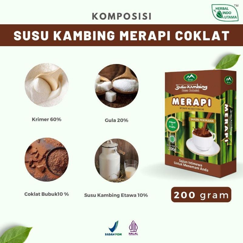 

SUSU Kambing Etawa Merapi 200 gr.
