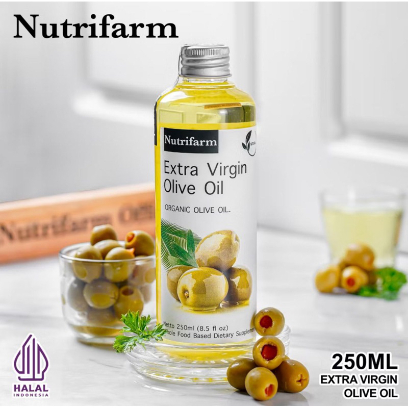 

NUTRIFARM MINYAK ZAITUN EXTRA VIRGIN OLIVE OIL 250ml