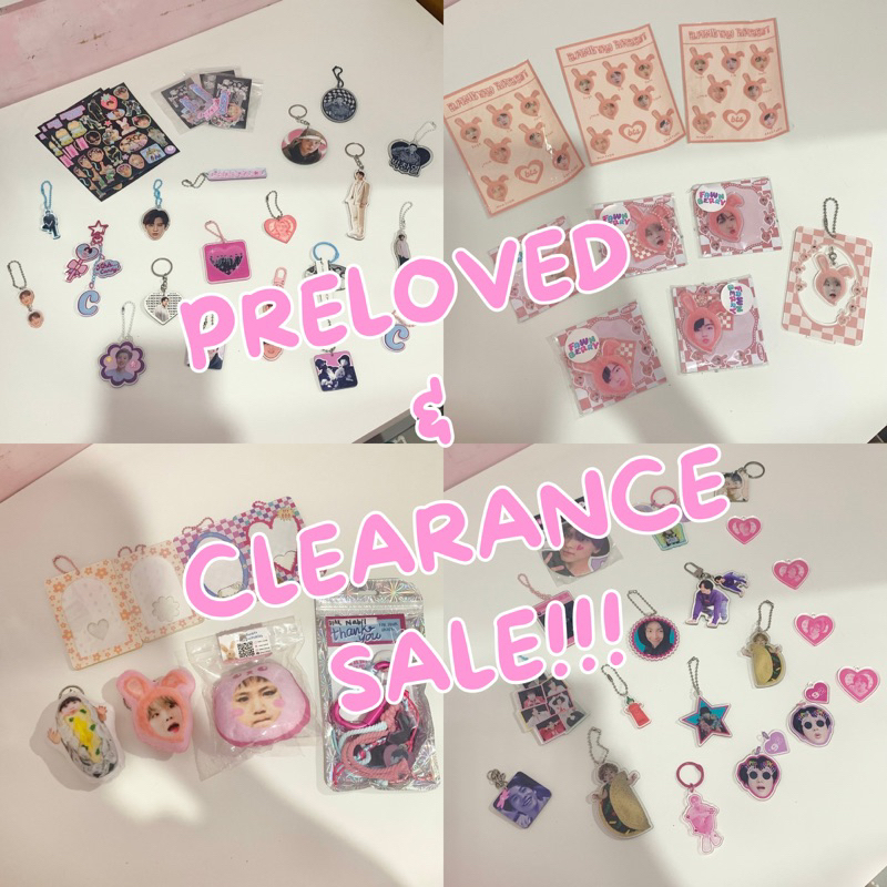 PRELOVED KEYCHAIN & PHONECASE KPOP [EXO, BTS, SVT, NCT)