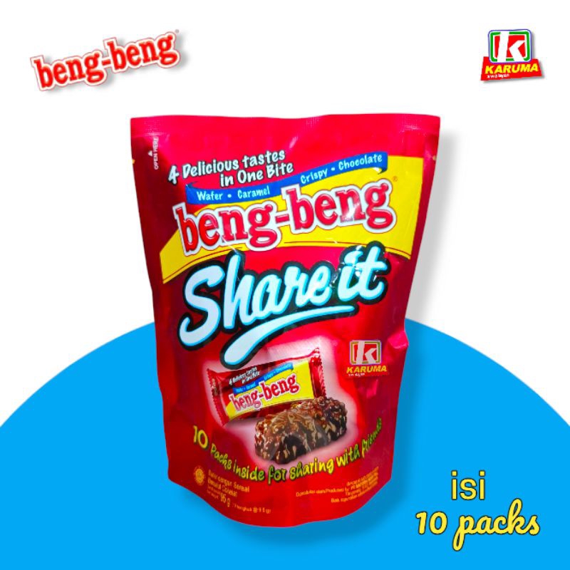 

Wafer beng-beng Share it 95g (10pack @9,5g)