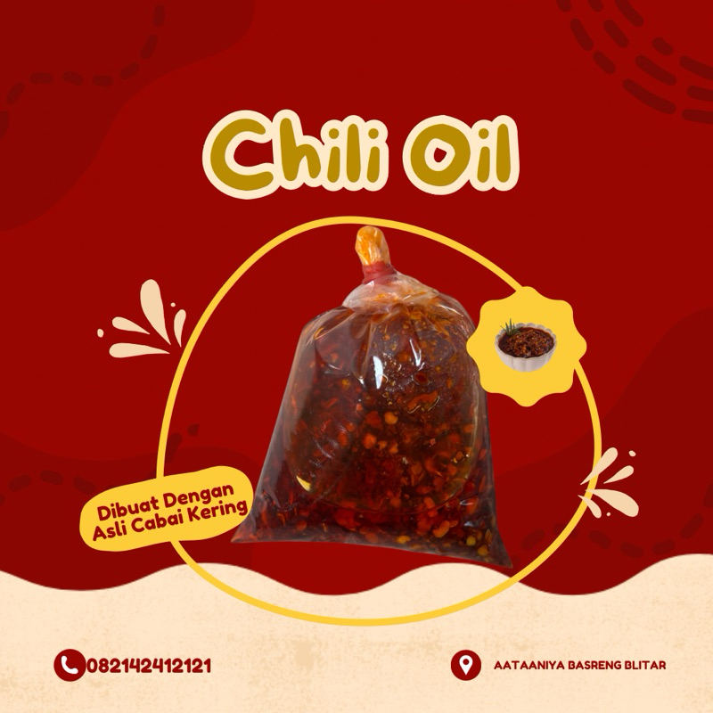 

CHILI OIL ATAU MINYAK CABE