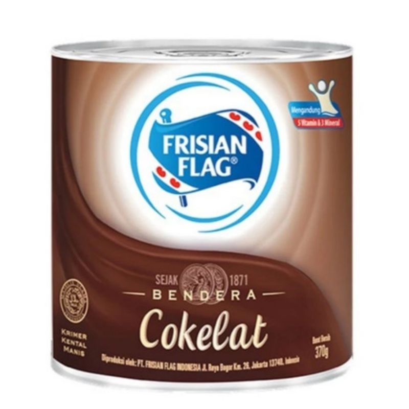 

FRISIAN FLAG Susu Kental Manis Cokelat 370g