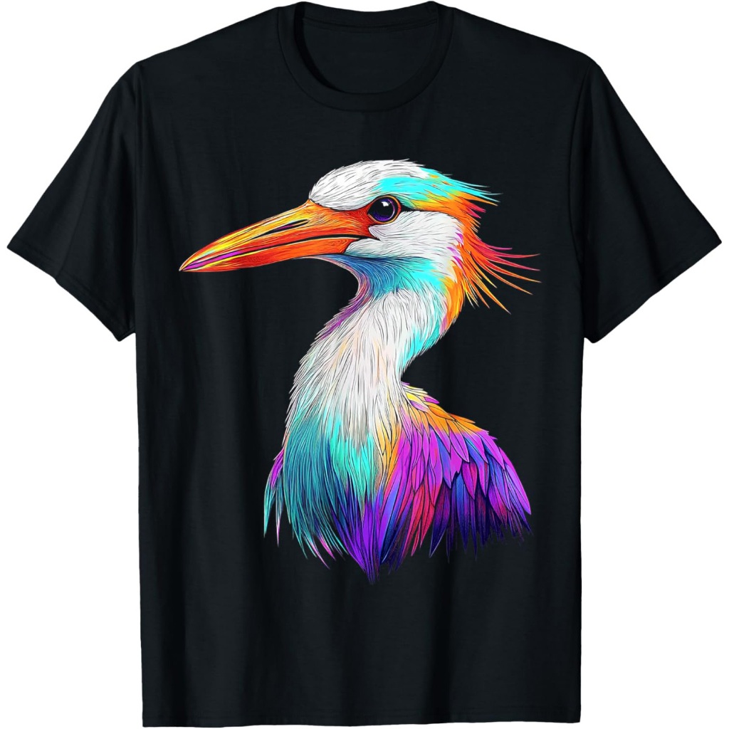Ilustrasi Hewan Motif Burung Tern Kaos Tern