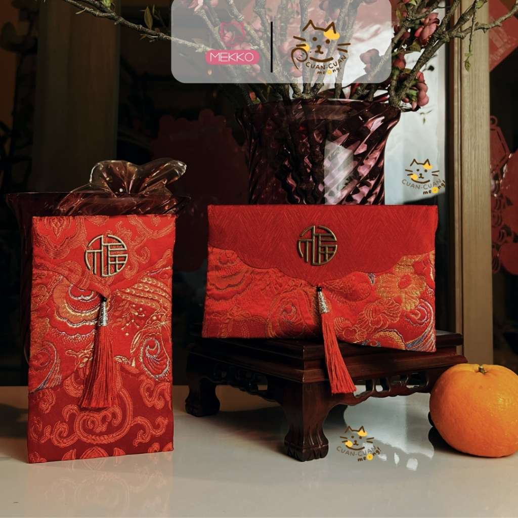 

Toko Mekko Premium Angpao Kain Emboss Edition 1-7 - Fabric Material Embos Uang Jadul dan Giok / Angpao Kain Imlek / Angpao Imlek / Angpao Sangjit / Angpao Kain Wedding Sangjit
