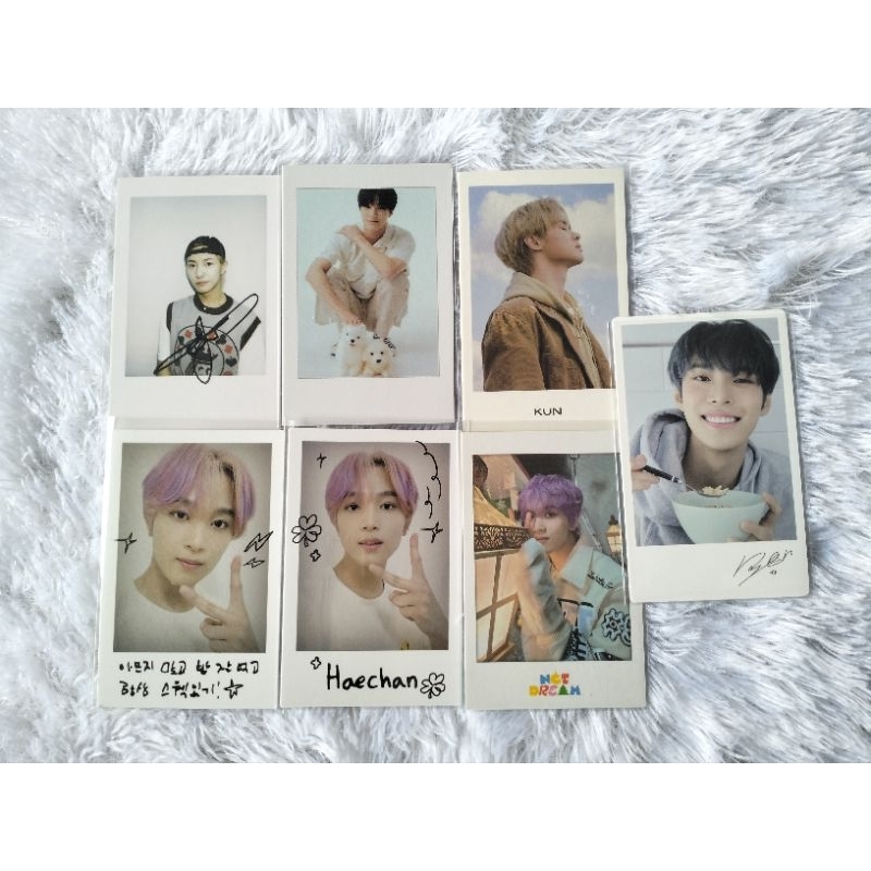 photocard polaroid Nct Wayv 127 Nature republic natrep doyoung Dream vibe candy haechan set istj ren