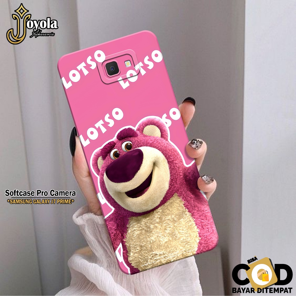 JOYOLA Case Samsung Galaxy J7 Prime Fashion Case Kartun Softcase Samsung Galaxy J7 Prime Pro Camera 