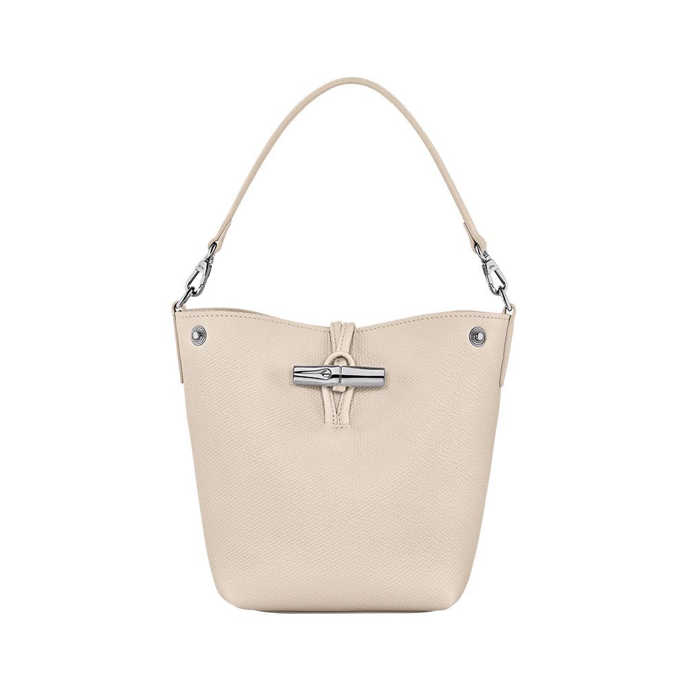 

Lngchmp Le Roseau Grained Leather Extra Small Bucket Bag Paper (13 x 10 x 20)