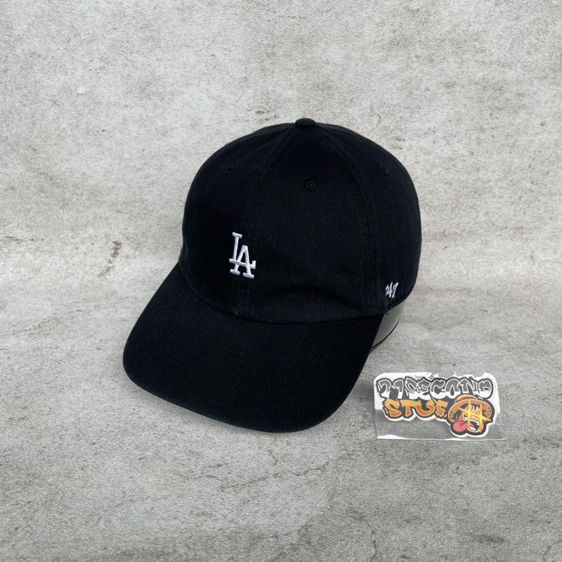 Topi 47 LA Hitam Second