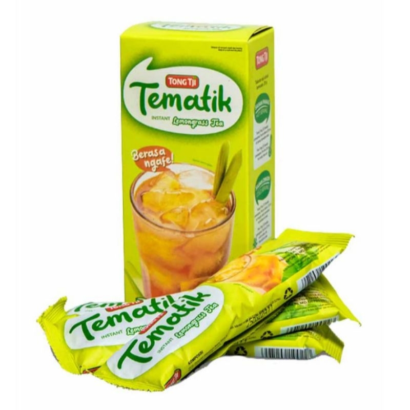 

Tong tji tematik teh lemongrass (sereh) 1 dus isi 3 sachet