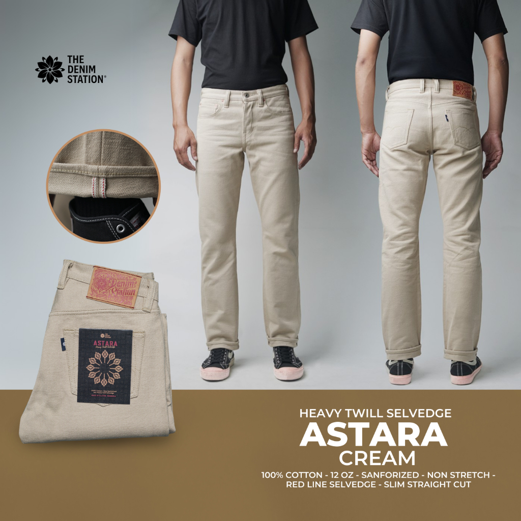 The Denim Station - ASTARA Heavy Twill Selvedge (Ready Stock)