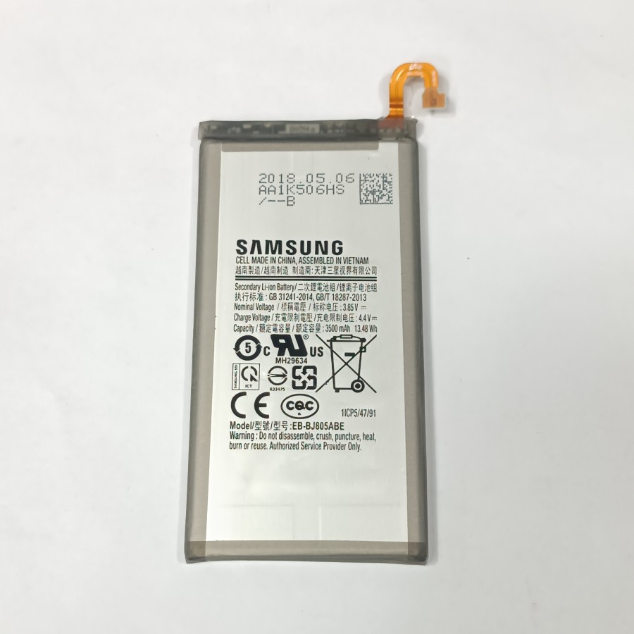 BATTERY SAMSUNG GALAXY J8 PLUS - A6 PLUS - J810 - A605 ORIGINAL (2ND) SECOND