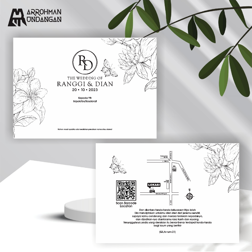 UNDANGAN GUNUNGAN WAYANG / UNDANGAN MURAH / UNDANGAN WAYANG / UNDANGAN JAWA / UNDANGAN VINTAGE