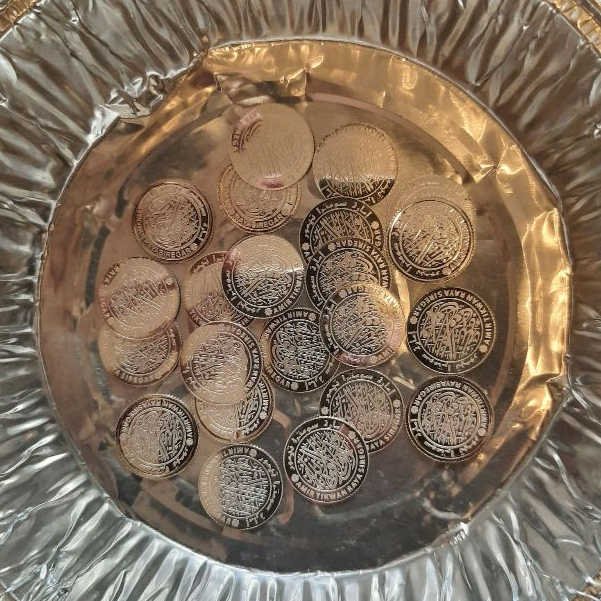 LOGAM MULIA 1/2 0.5 0,5 DIRHAM WAKALA TIKWAN KOIN PERAK MURNI FINE SILVER COIN