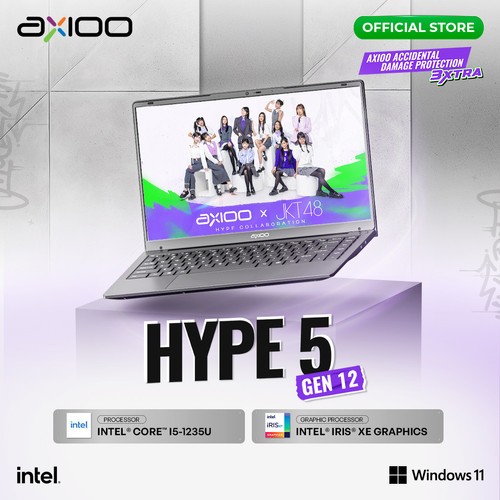 AXIOO HYPE 5 G12 (BLACK) I5-1235U