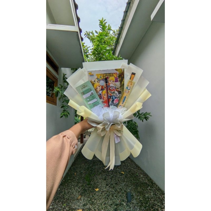 

Buket Atk, Buket Alat tulis , hadiah anak