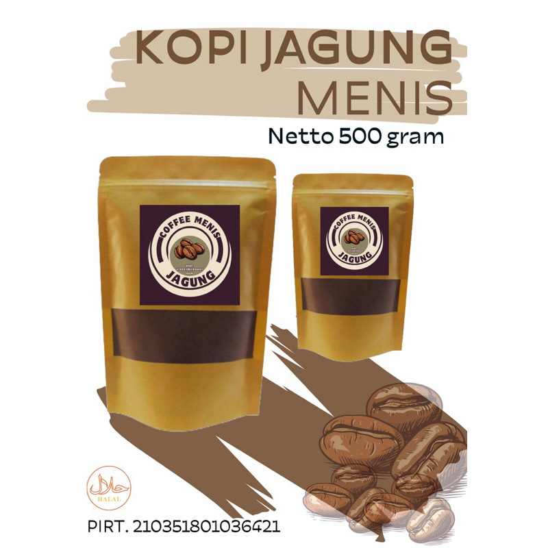 

kopi bubuk JAGUNG 500gram nikmat otentik murah