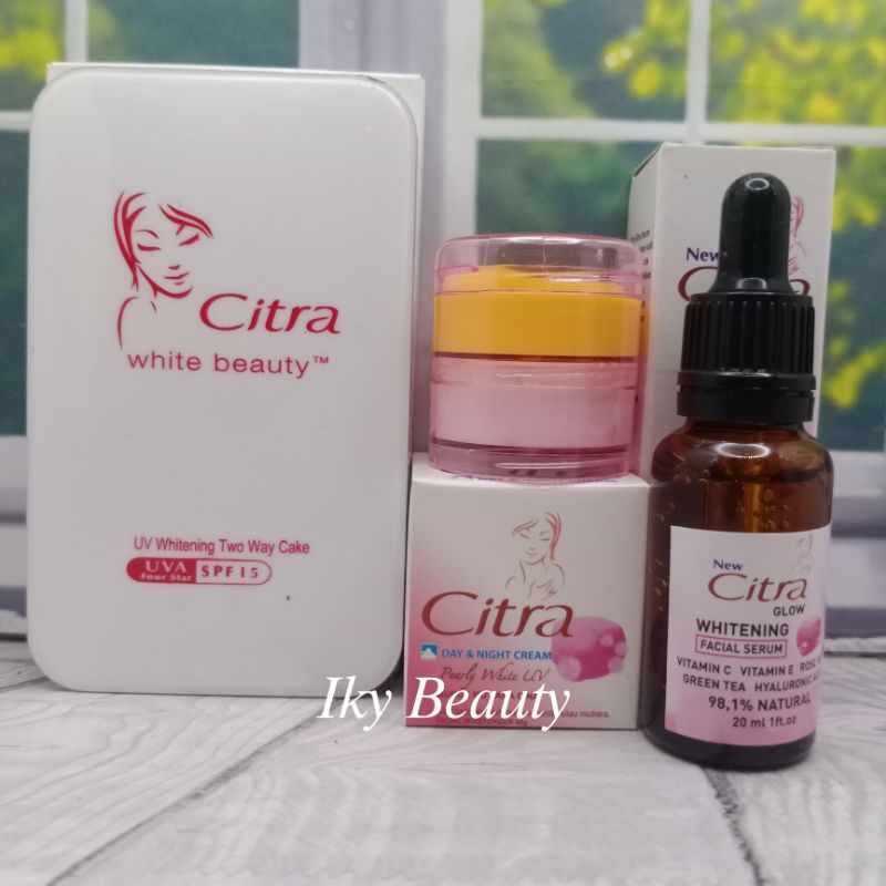 paket CITRA 4in1 ( Krim Siang - Krim Malam - Serum - Bedak )
