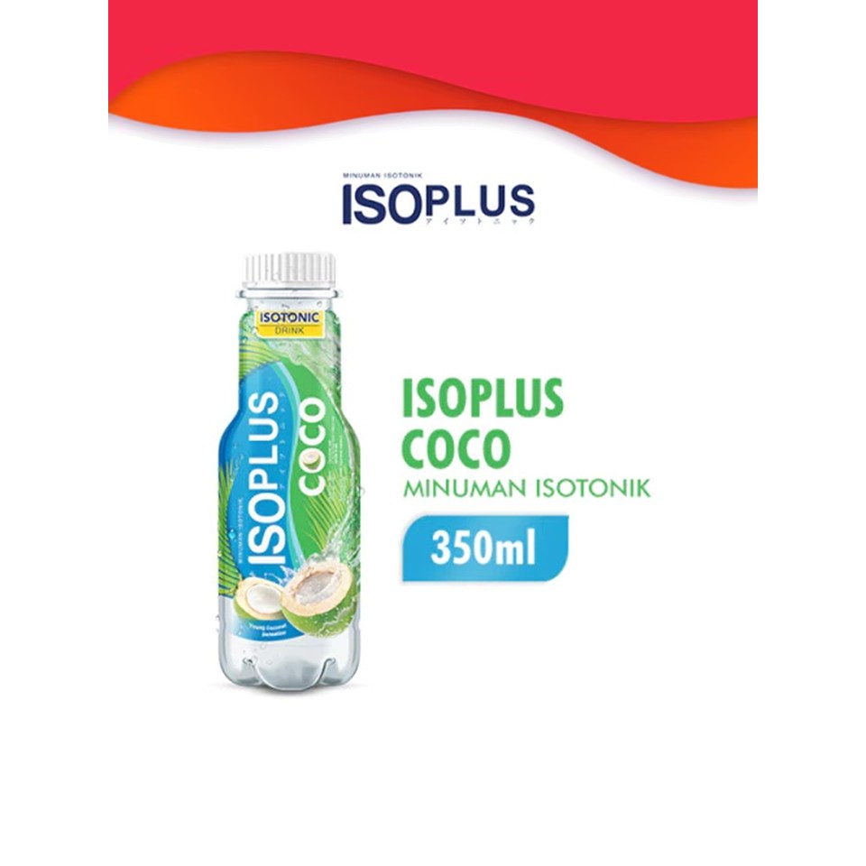 

Isoplus Coco / Isotonic Drink with Coco Botol 350 ml