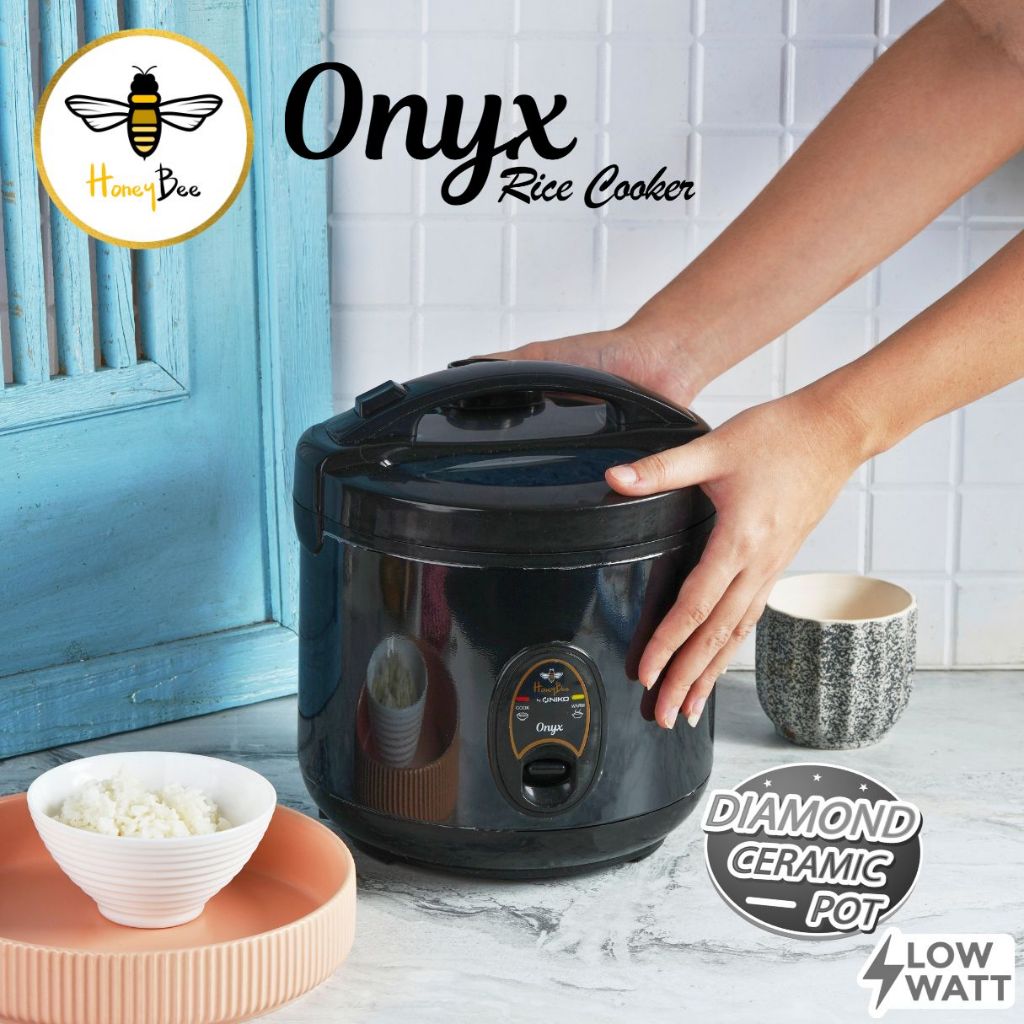 Ay00 Honeybee Onyx Rice Cooker 1.2Lt Kaca Transparan
