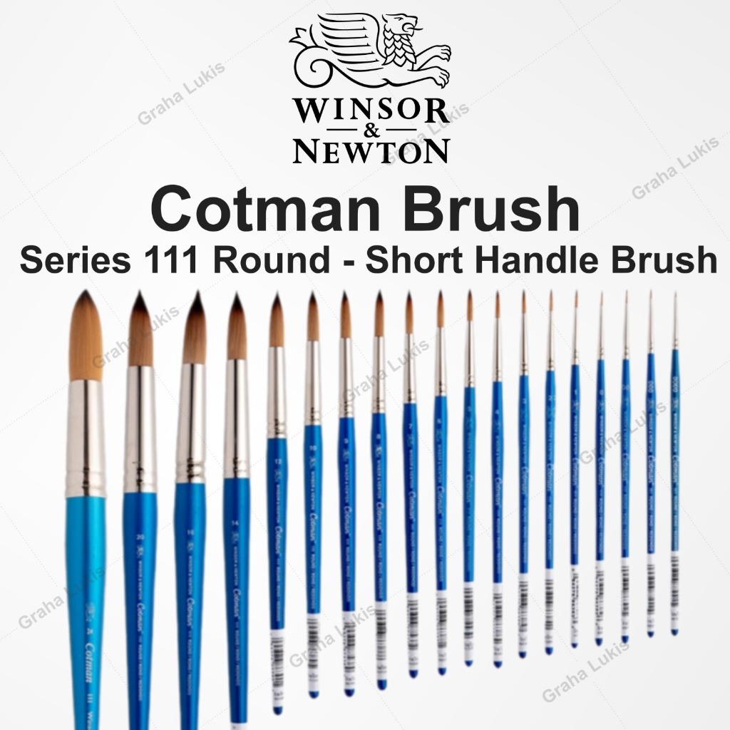 

COTMAN Brush Series 111 Round - Short Handle Brush