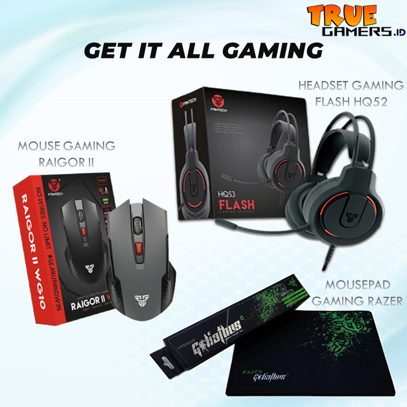 PAKET AKSESORIS LENGKAP LAPTOP PC GAMING MURAH MERIAH