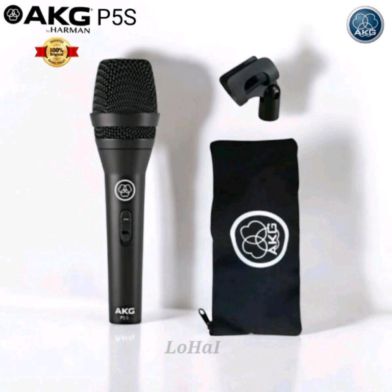 Mic Kabel AKG P5 P5S Microphone Dynamic Original