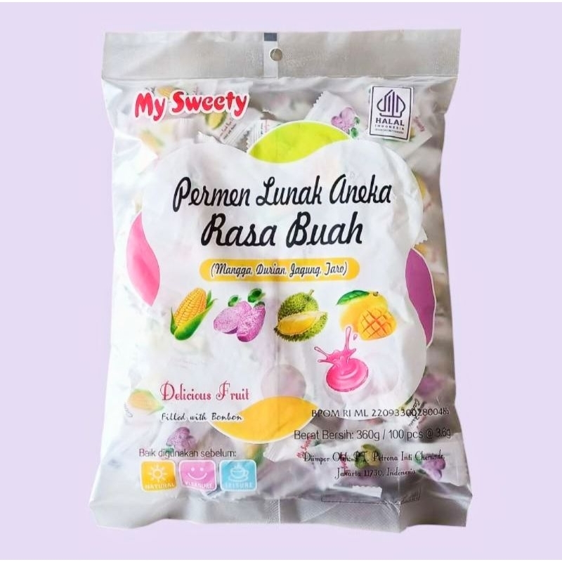 

My Sweet Permen Lunak Aneka Rasa Buah 360 Gram