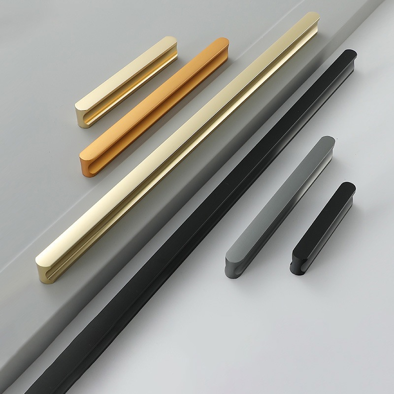 Satu Meter Handle Lemari Gagang Lemari Modern Handle Pintu Lemari Minimalis Handle Lemari Gold