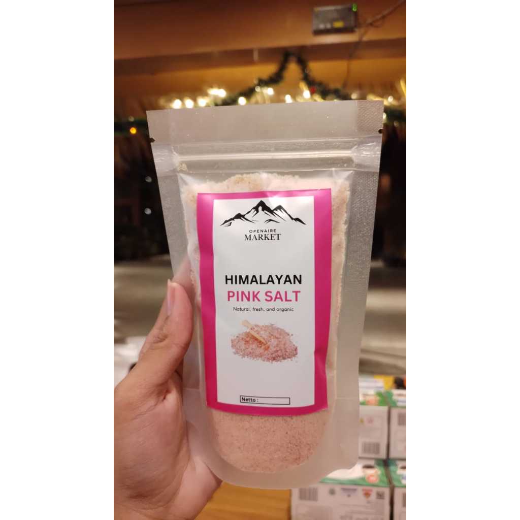 

Garam Himalaya / Himalayan Pink Salt Repack 200gr
