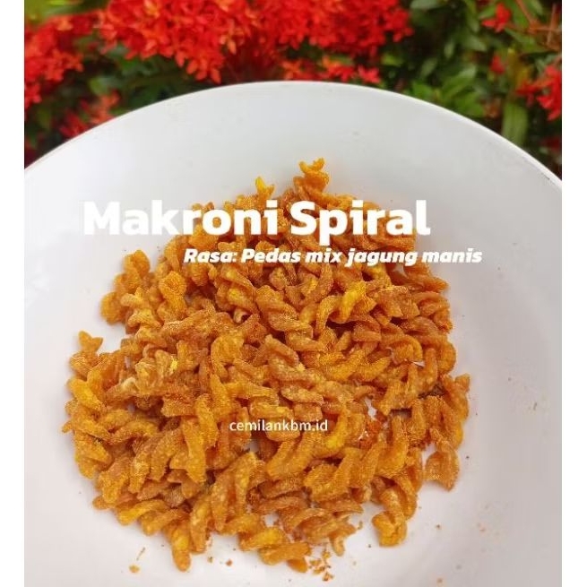 

MAKRONI SPIRAL (Req. mix rasa cantumkan dicatatan) | Kemasan ½kg (500gram) | Gurih Renyah Enak