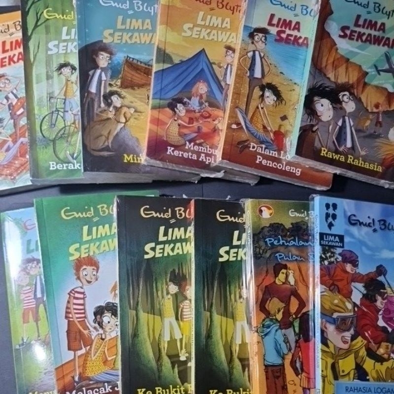 Novel Lima Sekawan - Enid Blyton