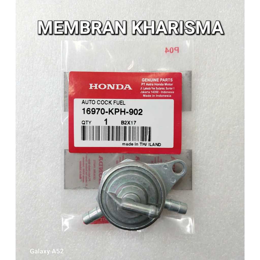 MEMBRAN KERAN BENSIN KARISMA SUPRA X125 16970-KPH-902