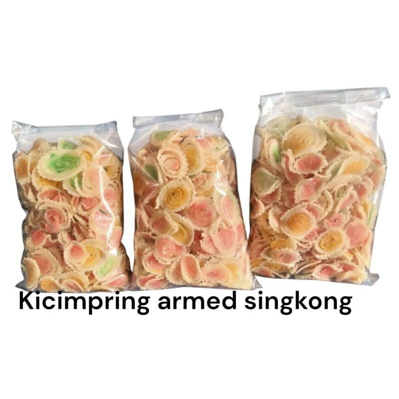 

kecimpring armed singkong kerupuk mentahan