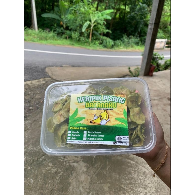 

KERIPIK PISANG LUMER BANANAKU ISI 150G