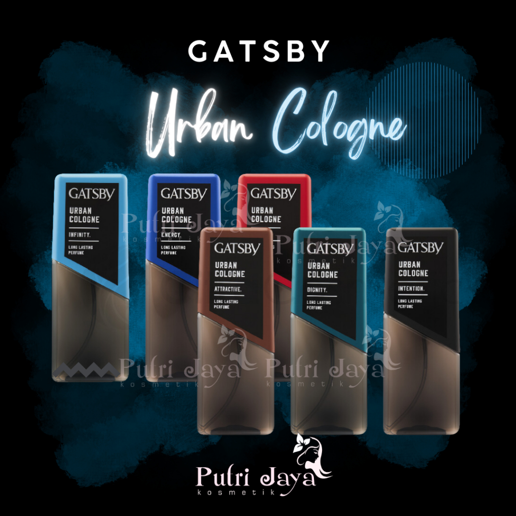 GATSBY Urban Cologne | Parfum Pria 125ML Mandom