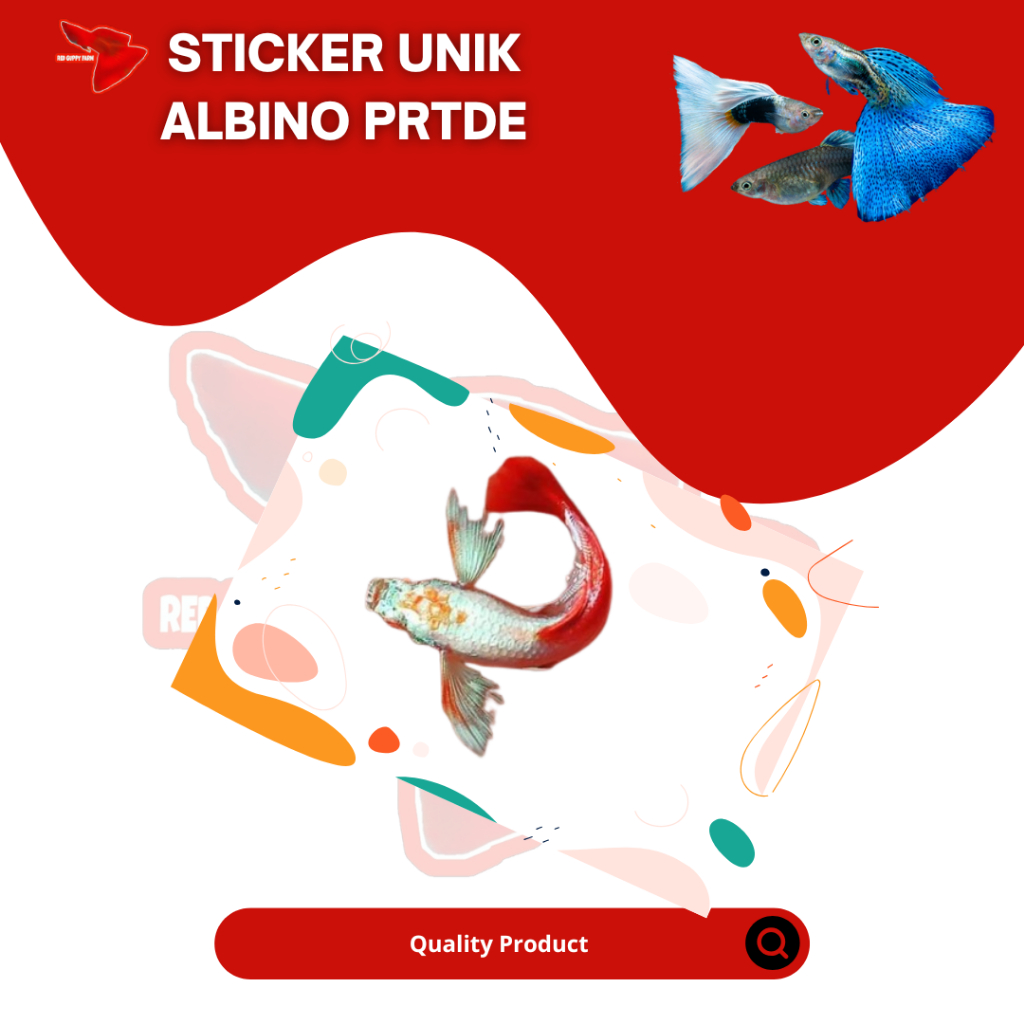 STICKER UNIK ALBINO PRTDE