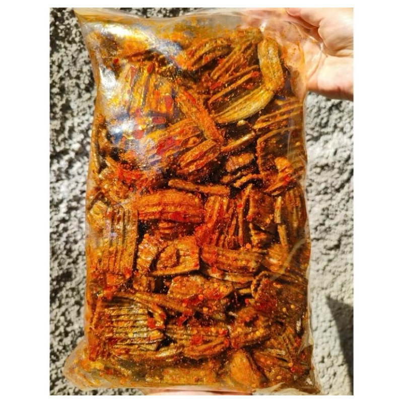 

500 Gram Kerupuk Jengkol Pedas Daun Jeruk