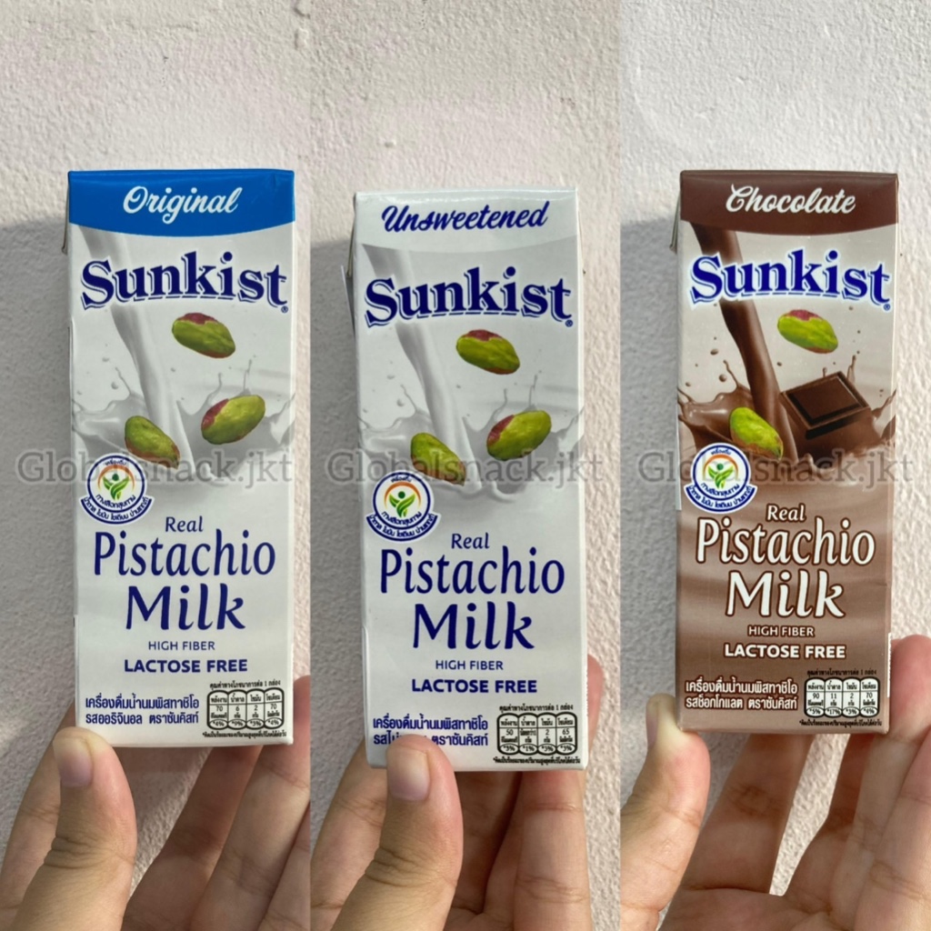 

SUNKIST REAL PISTACHIO MILK CHOCOLATE / ORIGINAL / UNSWEETENED