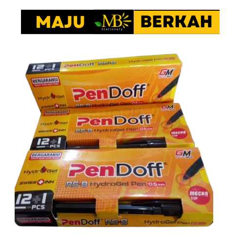 

Pulpen Pendoff Hydrogel / Pena Pen Doff 12+1