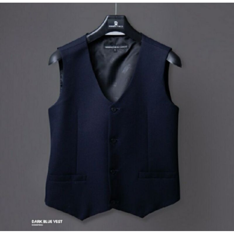 Rompi Navy wanita / Rompi vest Navy / Vest Kerja Wanita Kantor / Vest Rompi Rajut Terbaru / Vest Kor