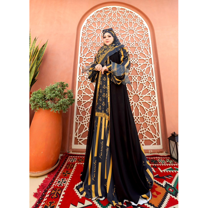 set gamis qisya jaya by karmila