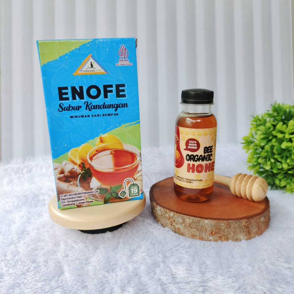 

PAKET PROMIL HEMAT ENOFE & MADU 100% MURNI | SUBUR KANDUNGAN | GARIS DUA| SEHAT RAHIM | HAID LANCAR | ENOFE HERBS | PCO | PCOS | Resep Dr. Zaidul Akbar