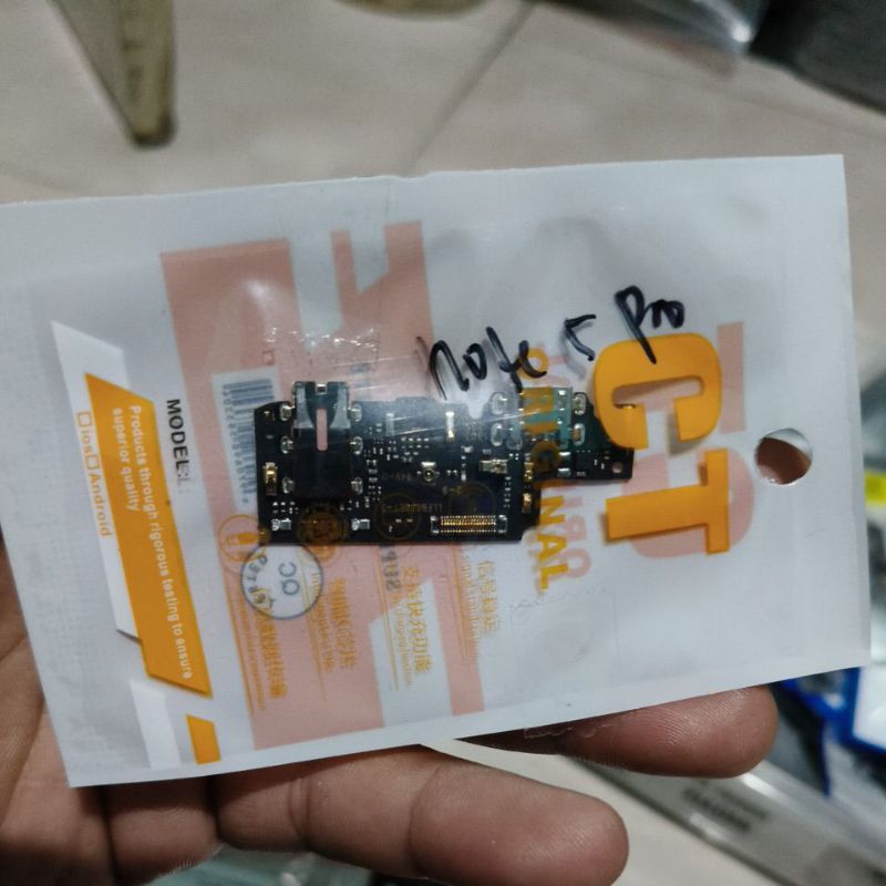 papan cas konektor cas connector charger Xiaomi redmi note 5 / redmi note 5 pro original