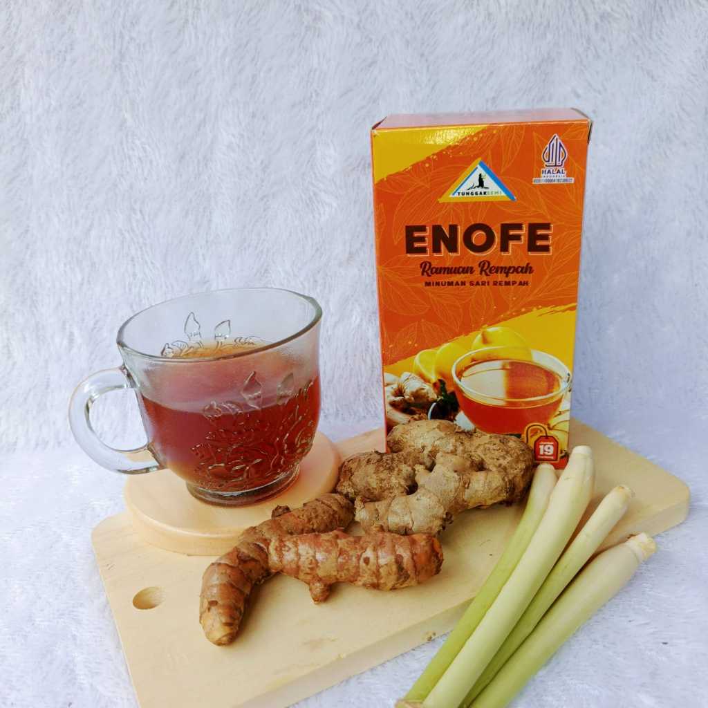 

ENOFE RAMUAN REMPAH ISI 19 KANTONG / TEH DETOX / TEH CELUP REMPAH / JSR / IMUNITAS / TURUN BB