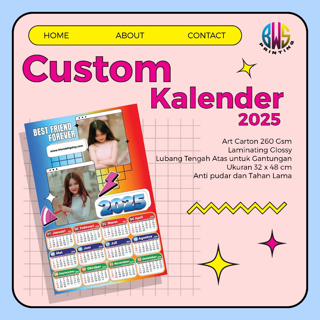 

KALENDER DINDING CUSTOM | CUSTOM KALENDER