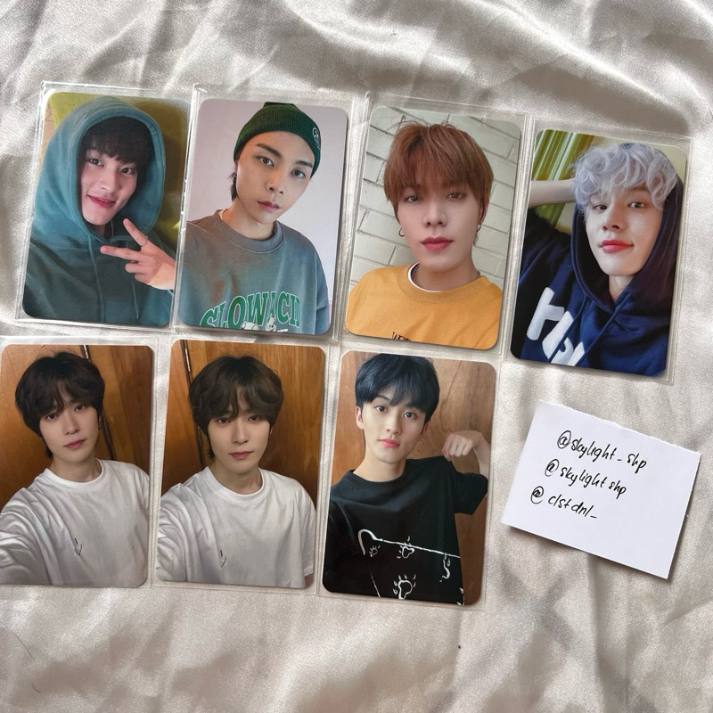 PHOTOCARD PC NCT 127 SLOWACID JAEHYUN MARK YUTA JOHNNY JUNGWOO OFFICIAL